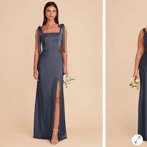 Birdy Grey Dusk Blue Bridesmaid or Prom Dress